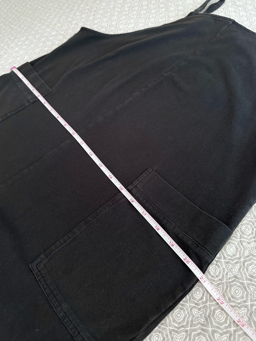 STORQ Anytime Overalls Maternity Jumpsuit Overalls Black Pockets Size 2 Small - Picture 9 of 10